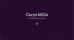 Desktop Screenshot of carysmills.com